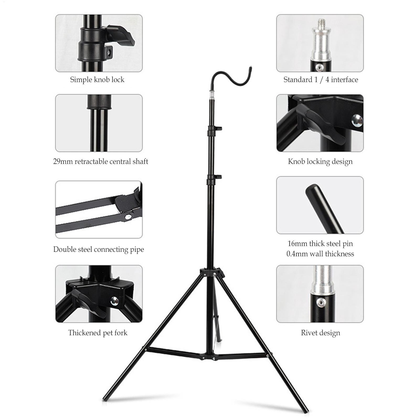 Floor Lamp Tripod - Support de lampe de camping pliable