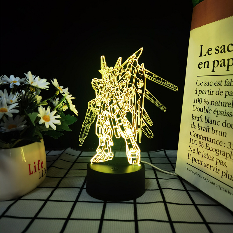 Lighting Room Decor Items - Lampe de nuit LED 3D en