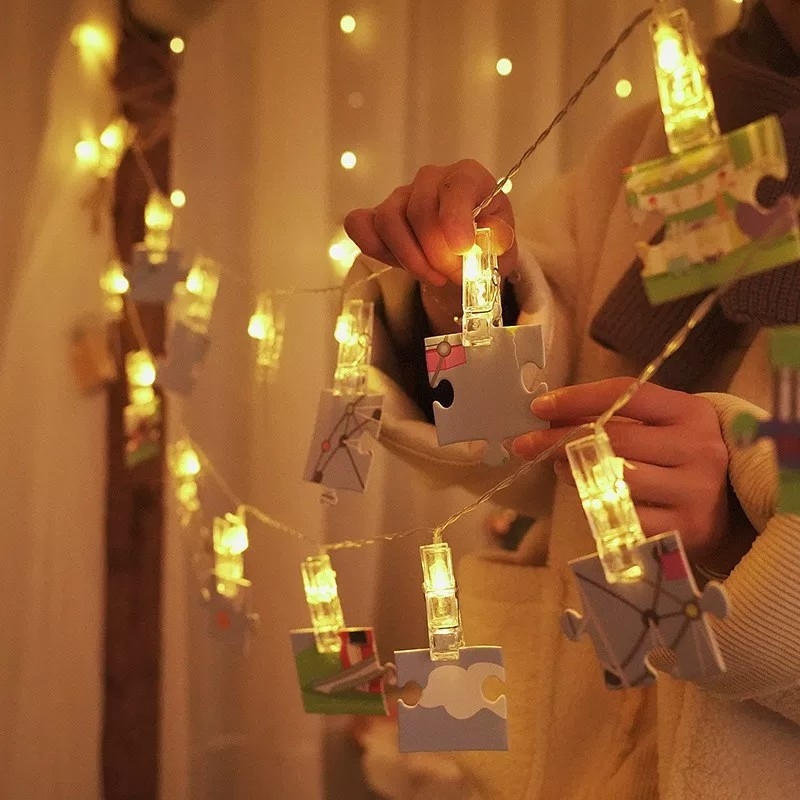 Lighting Decor Photos - Guirlande lumineuse LED avec clips pour