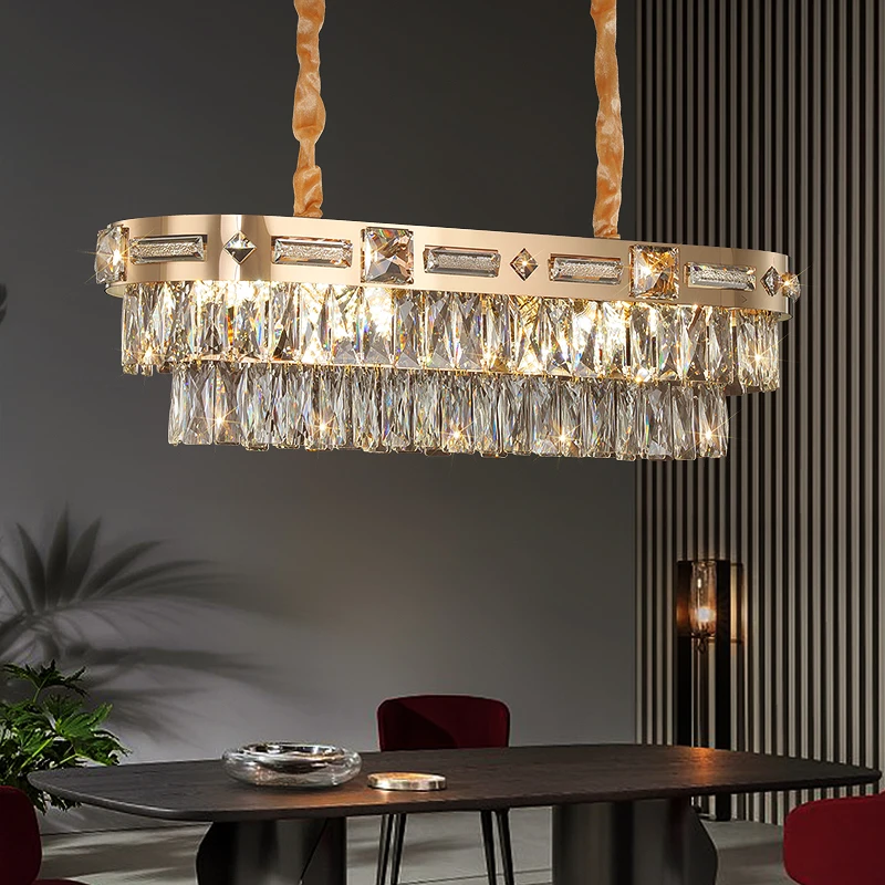 Lighting Room Decor Items - Lustre en cristal de luxe moderne,