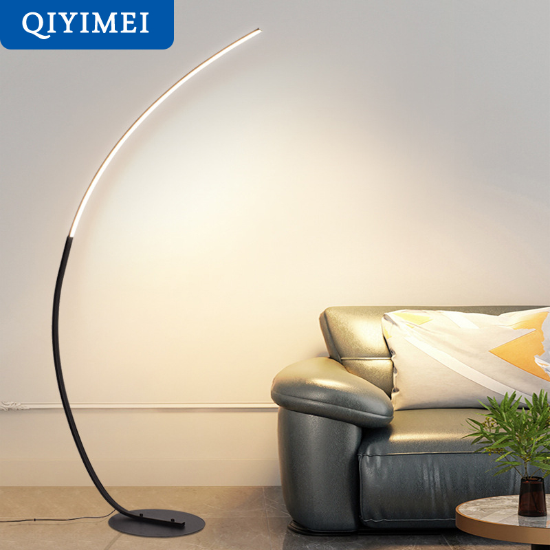 Floor Lamp Tripod - Nordique LED coin lumière lampadaires noir