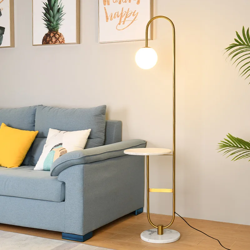 Lampe LED autoportante en marb - Floor Lamp Tripod avis et prix