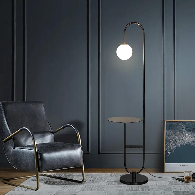 Lampe LED autoportante en marb - Floor Lamp Tripod avis et prix