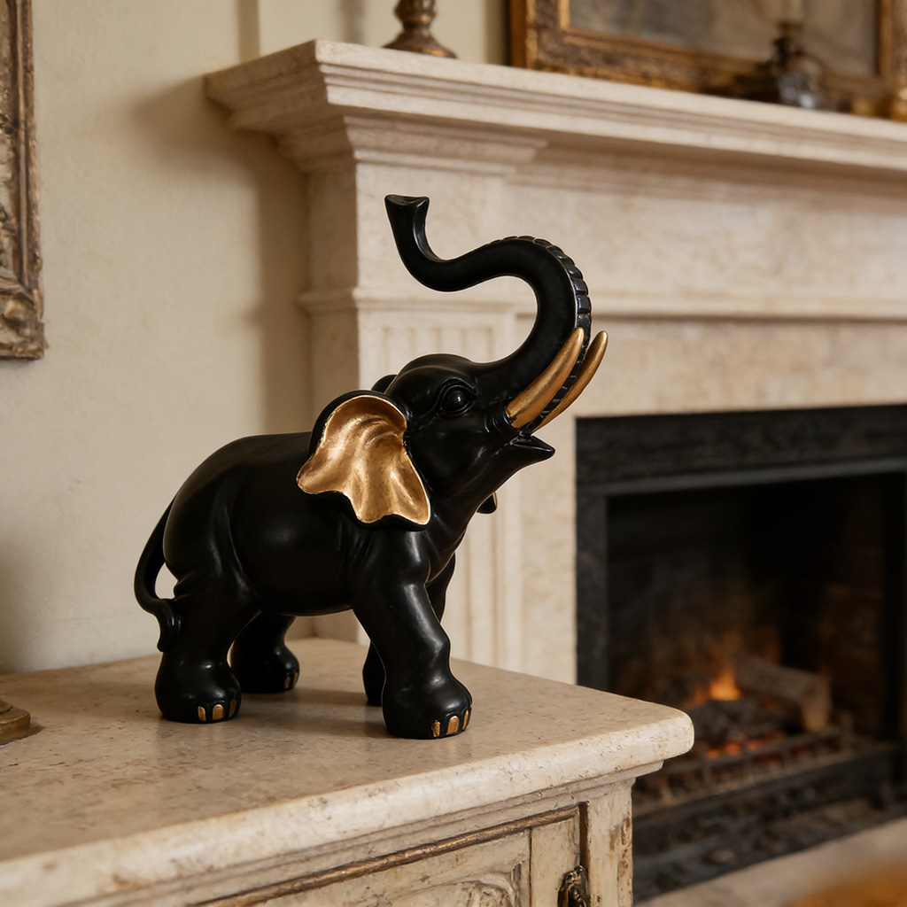 1 pièce de statue d'éléphant p - Lighting Room Decor Items avis et prix