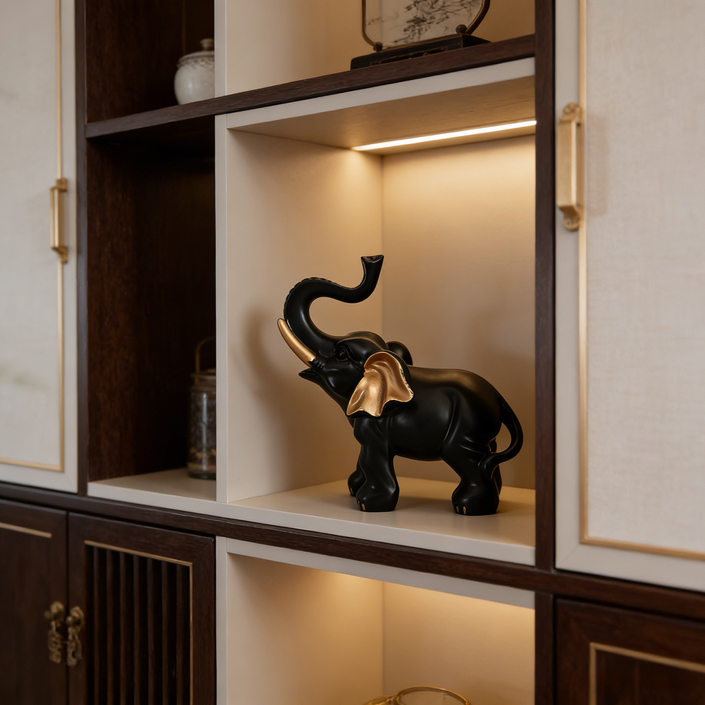 1 pièce de statue d'éléphant p - Lighting Room Decor Items avis et prix