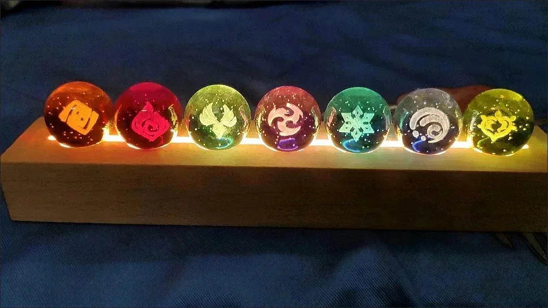 Veilleuse Figurine Boule de Cr - Elements Lighting Decor avis et prix