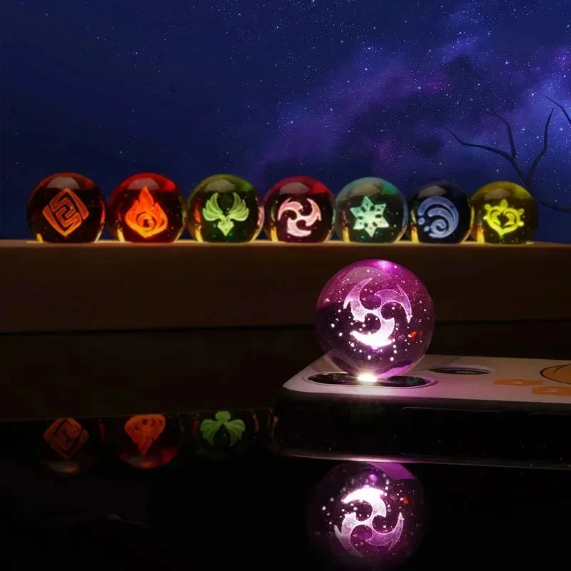 Lampe de nuit Genshin Impact e - Elements Lighting Decor avis et prix