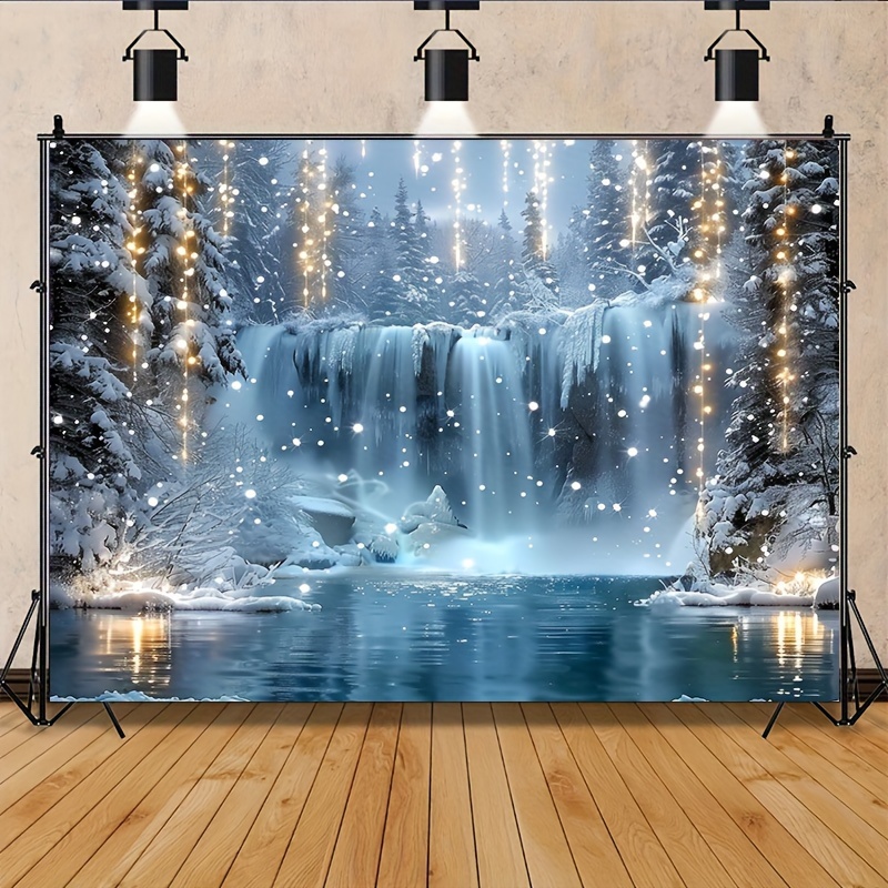 Tissu de fond fantaisie de Noë - Elements Lighting Decor avis et prix