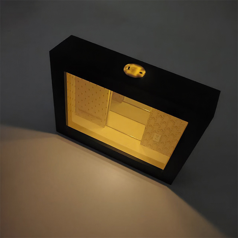 Cadre photo miroir infini Abys - Lighting Decor Photos avis et prix