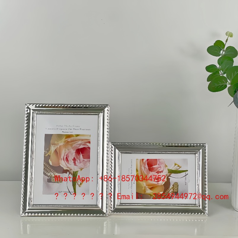 Cadre photo en métal argenté d - Lighting Decor Photos avis et prix
