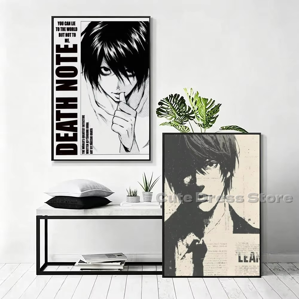 Impression sur toile Death Not - Lighting Room Decor Items avis et prix