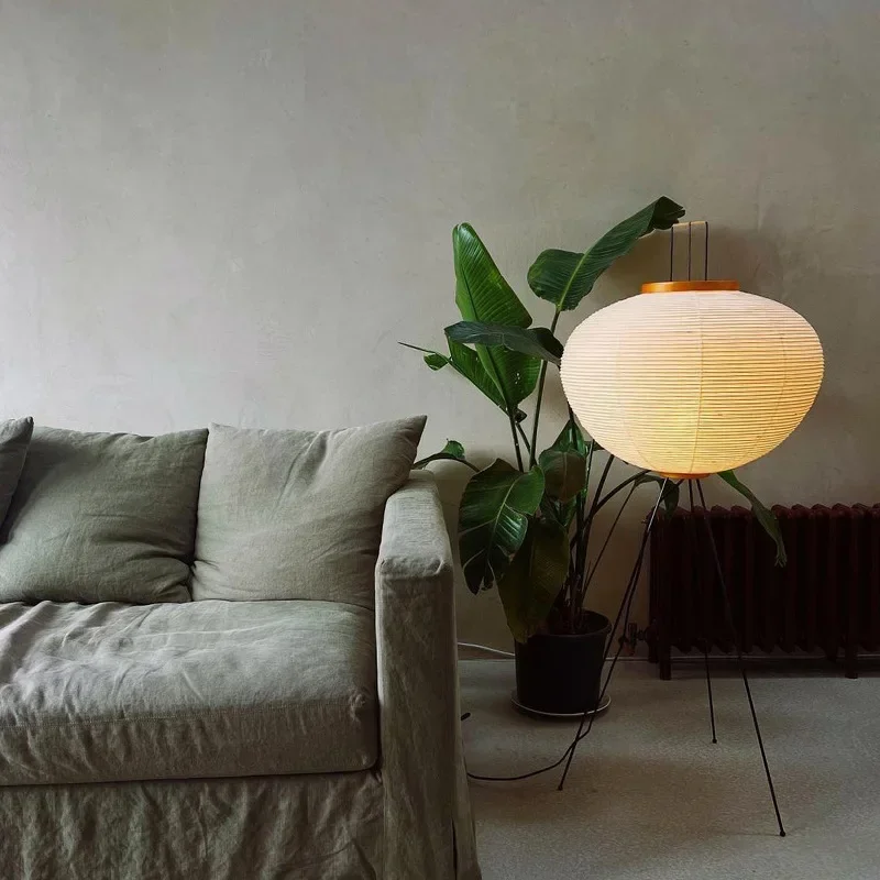 Japonais Akari Noguchi riz pap - Floor Lamp Tripod avis et prix