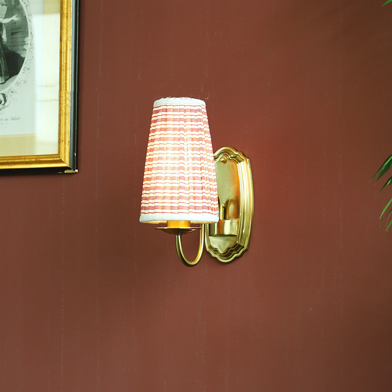 Applique murale rétro en tissu - Elements Lighting Decor avis et prix